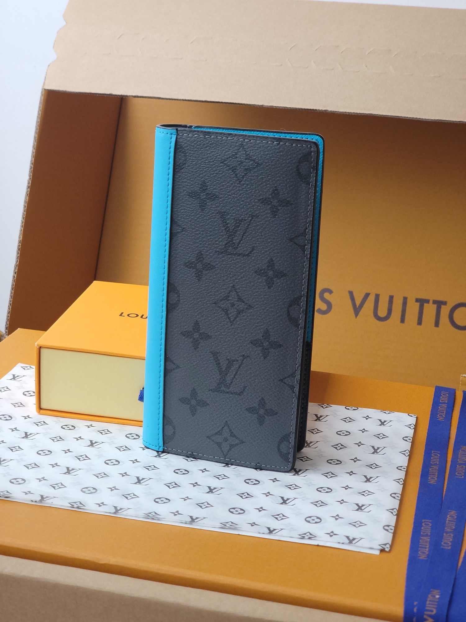 Premium Two-Tone Long Wallet