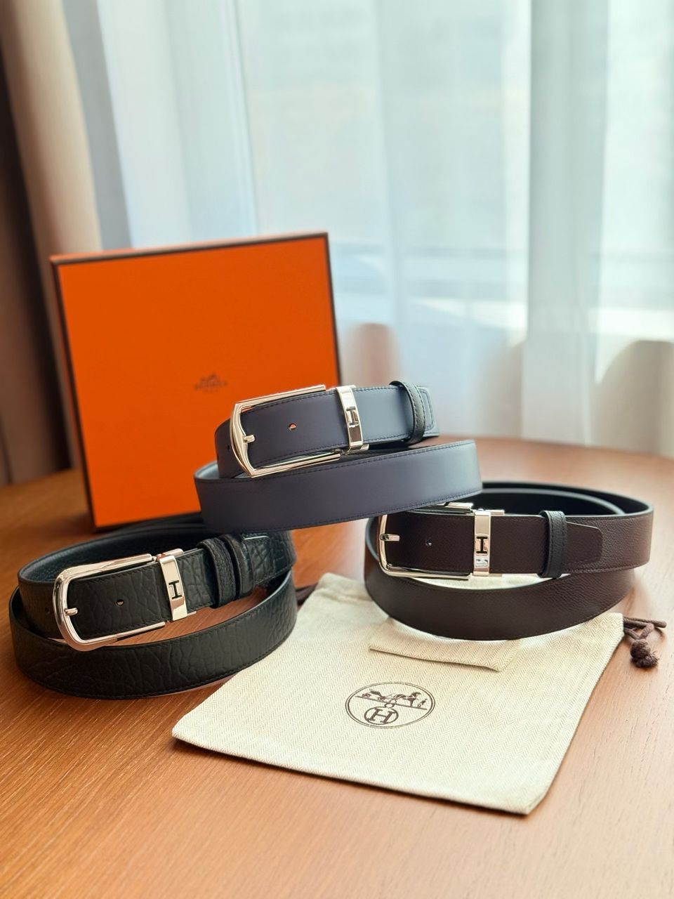 Premium Leather Belt Collection