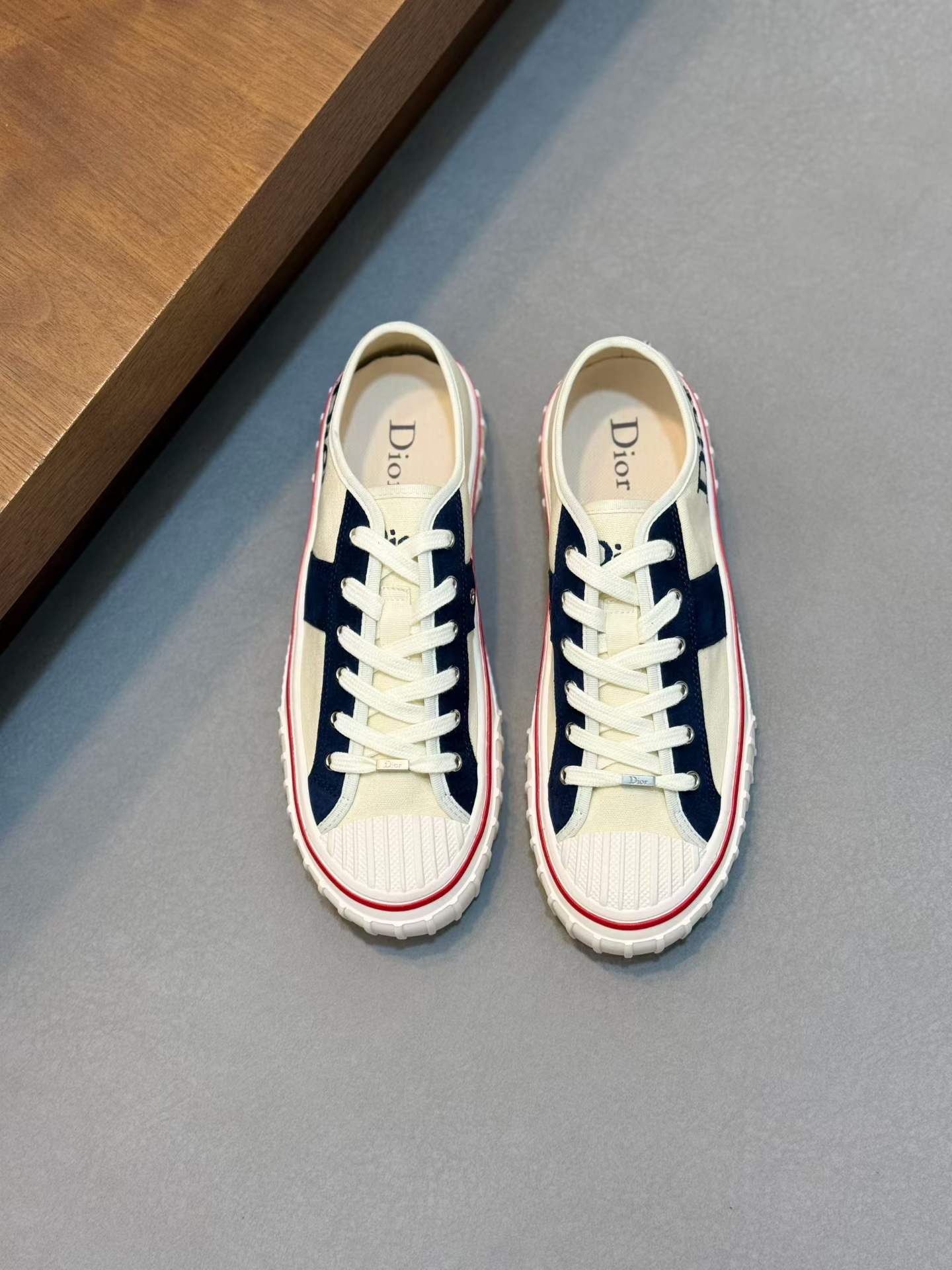 Technical Canvas Low-Top Sneaker