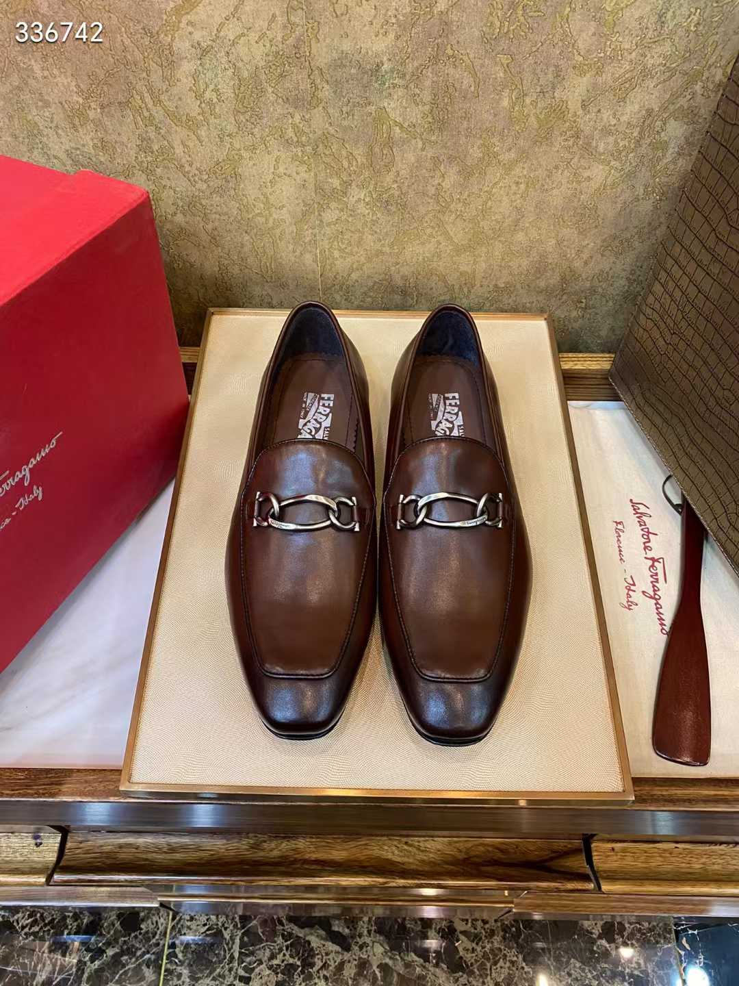 Italian Leather Slip-On Loafer