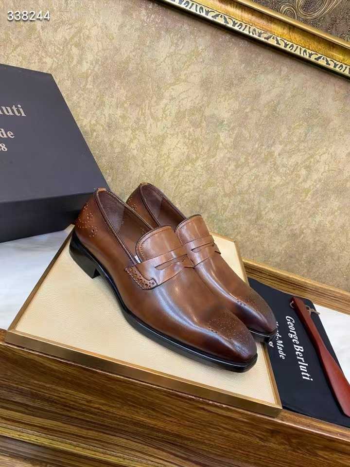Hand-Finished Premium Leather Dress Shoes