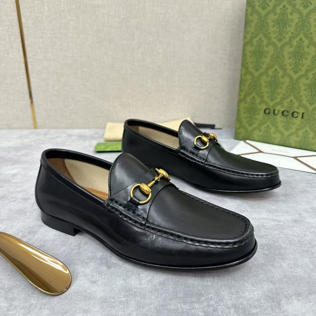 Premium Horsebit Leather Loafers