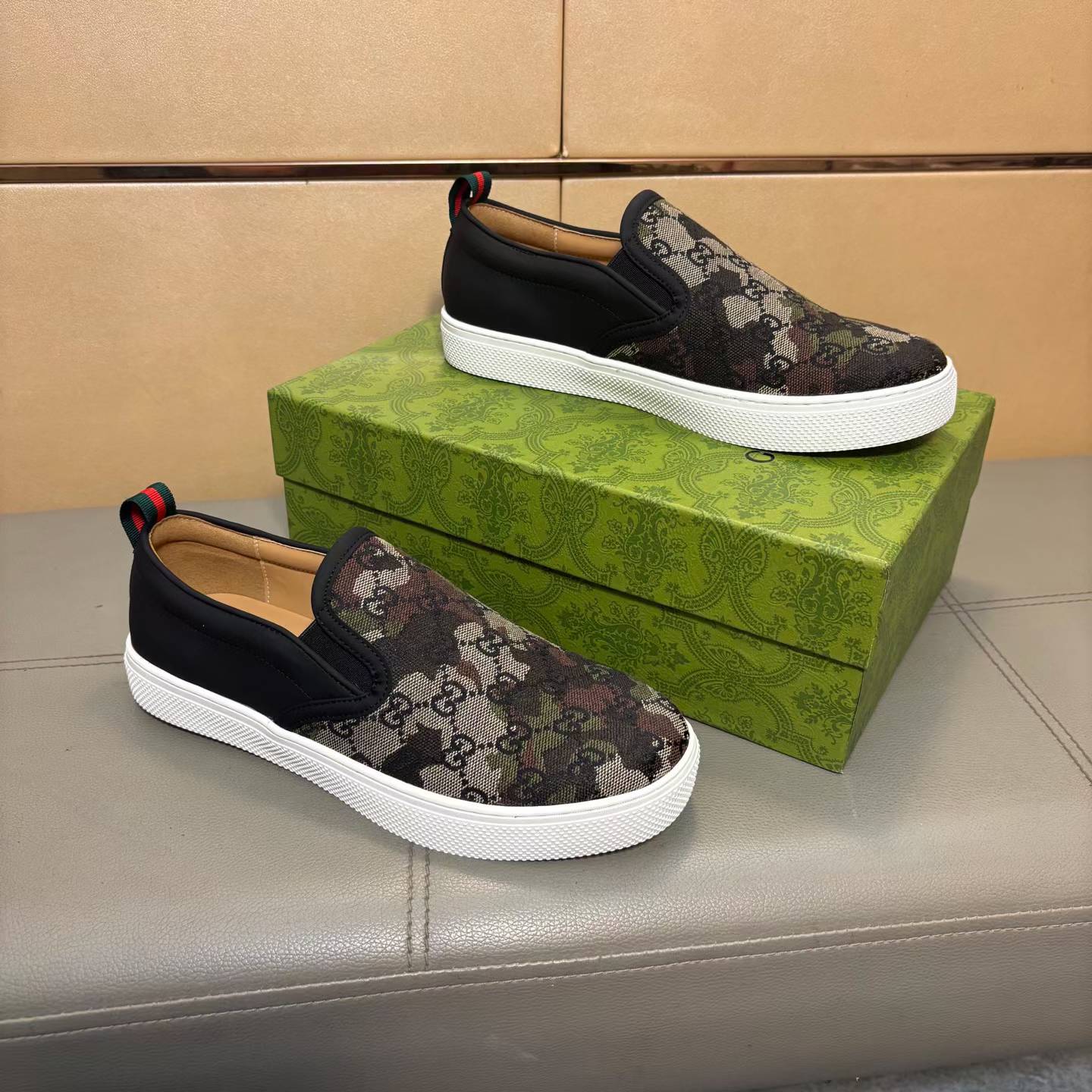 Premium Leather Casual Sneakers