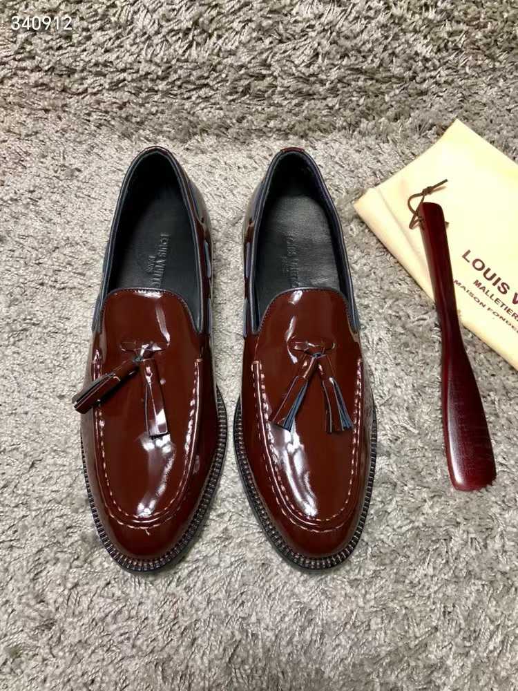Premium Patent Leather Tassel Loafers