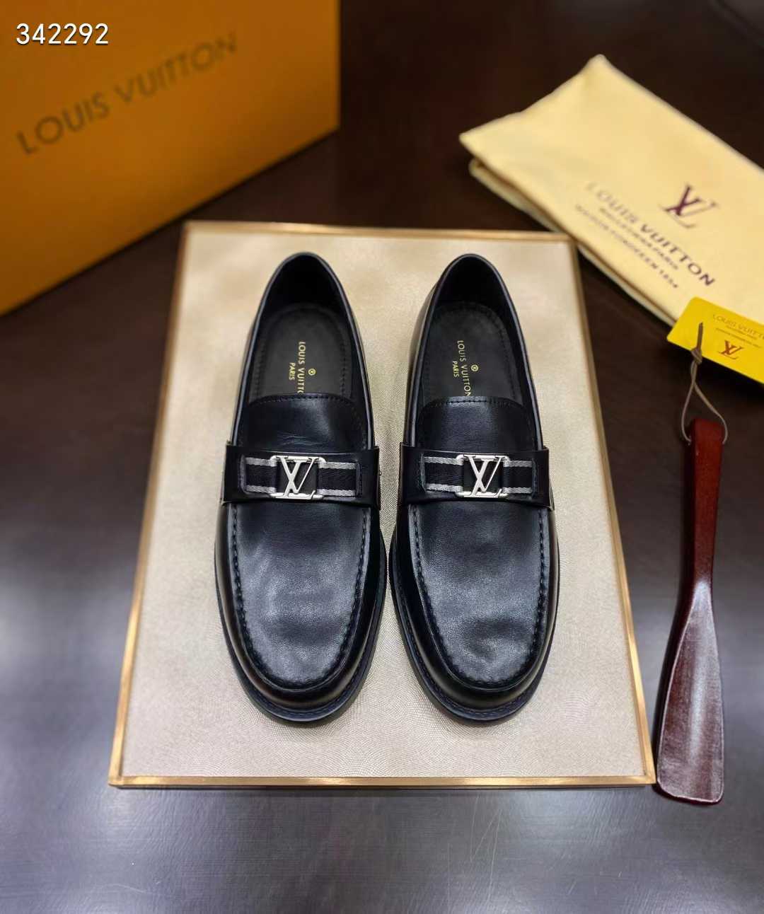 Premium Leather Slip-On Loafers
