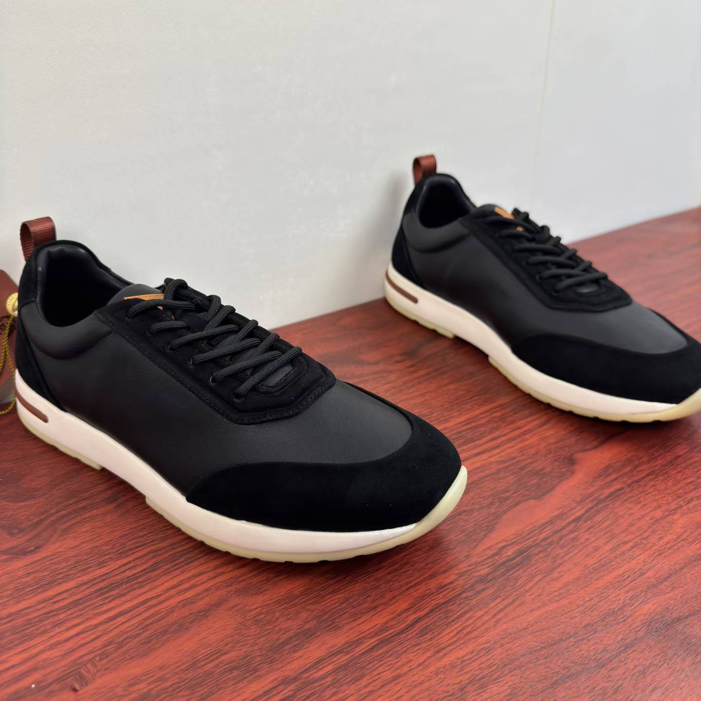 Premium Suede & Nappa Leather Week-End Sneakers
