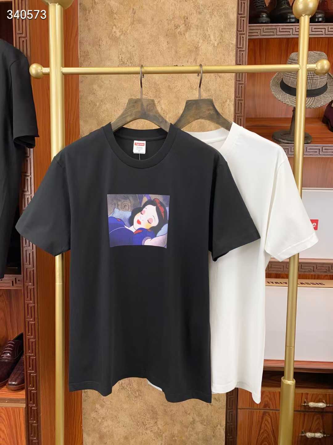 Premium Logo Print Cotton T-Shirt