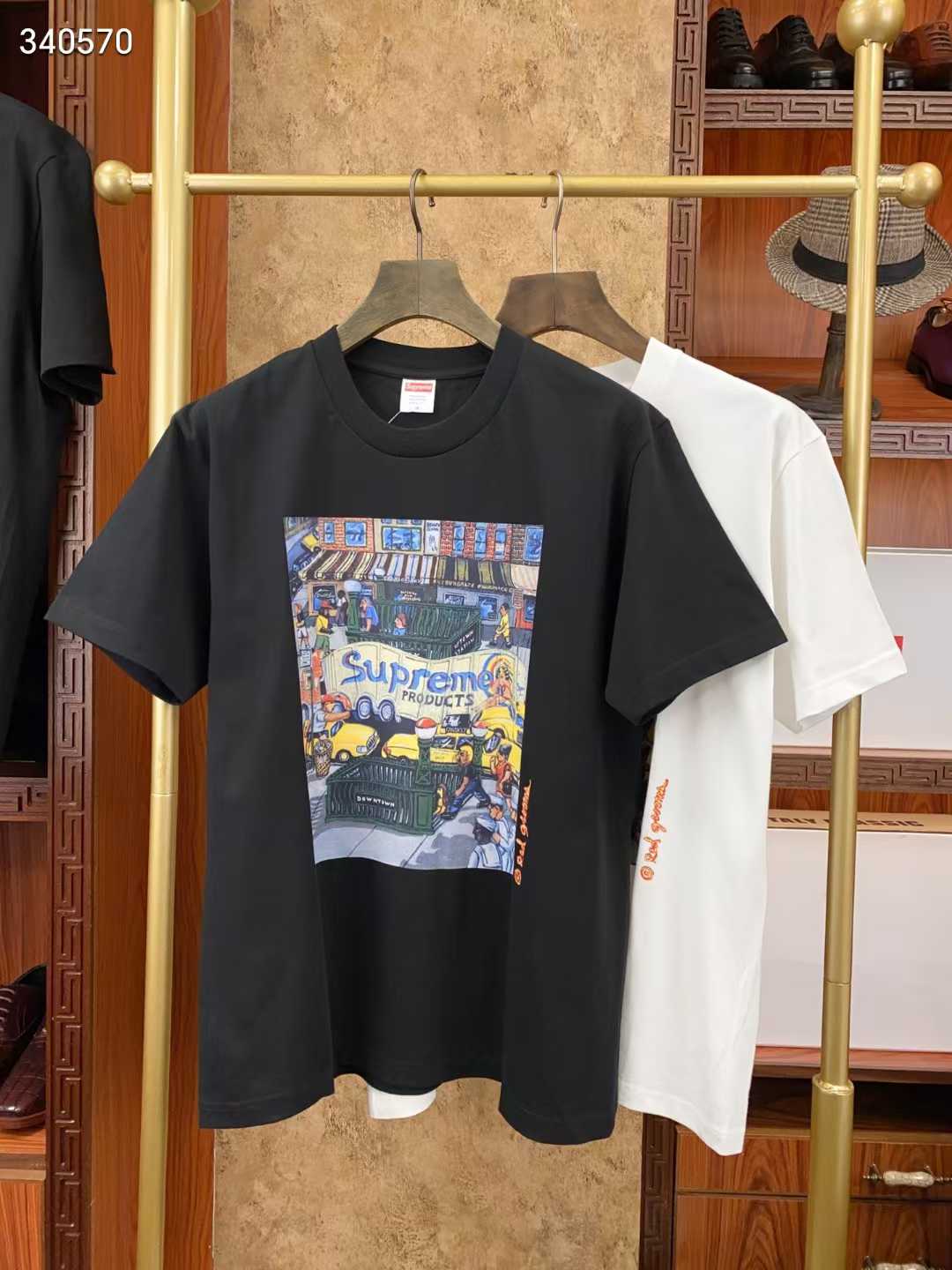 Premium Logo Print Cotton T-Shirt