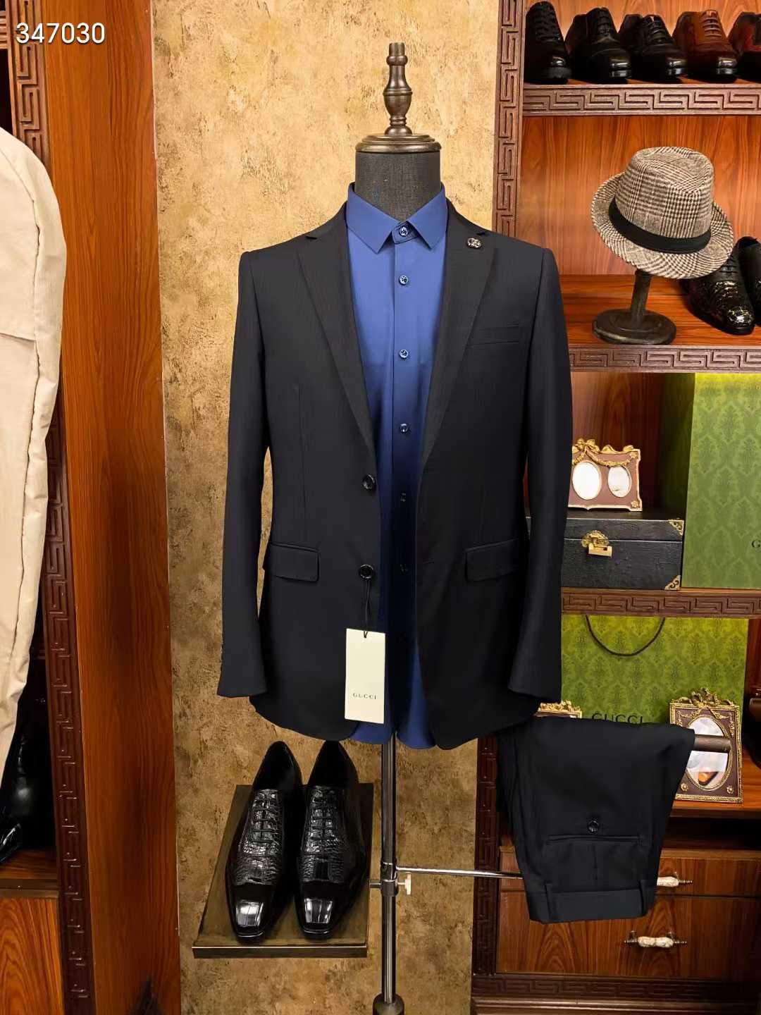 Premium Wool-Blend Relaxed Tailoring Set