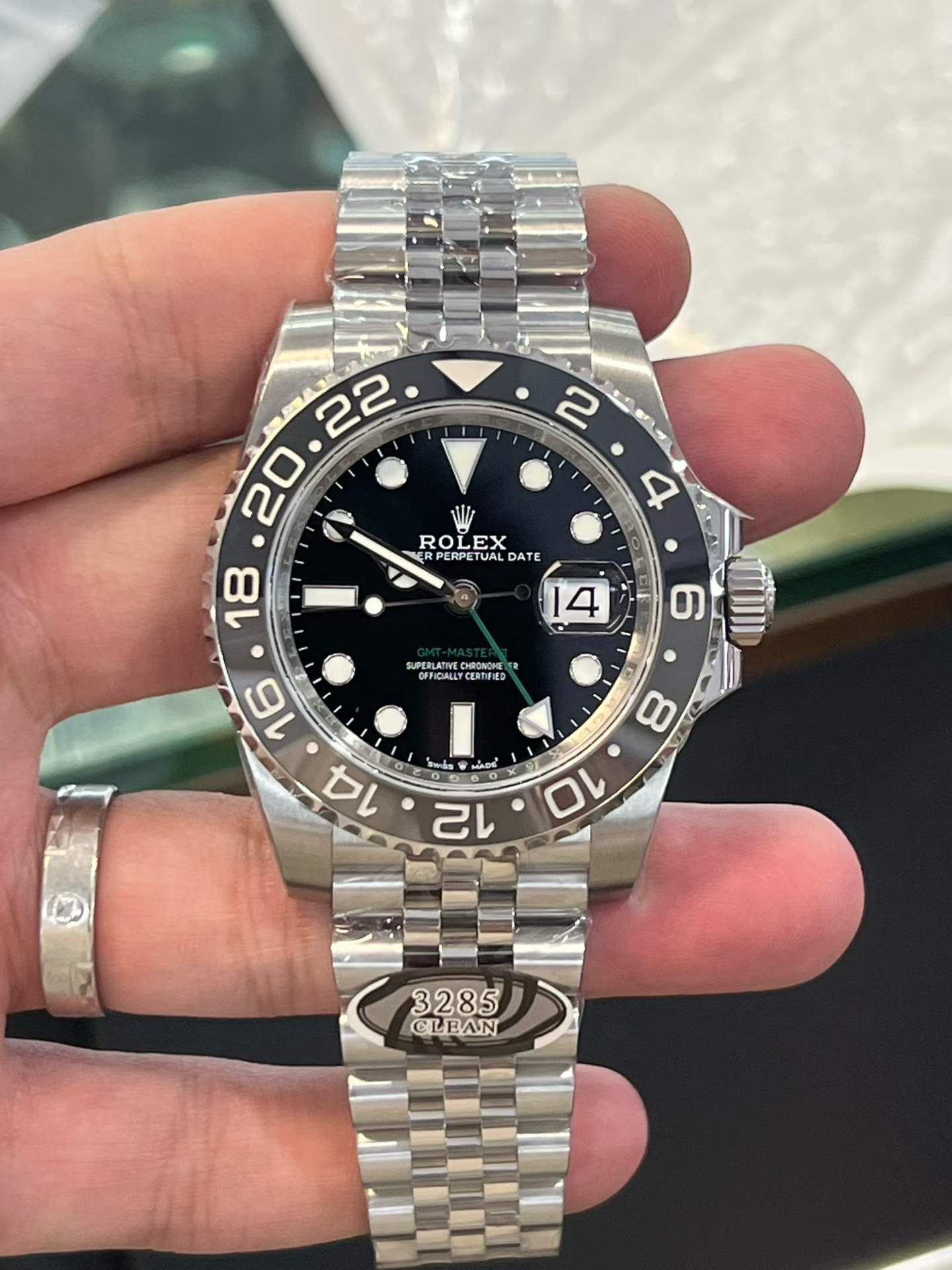 Black & Grey GMT Automatic Watch