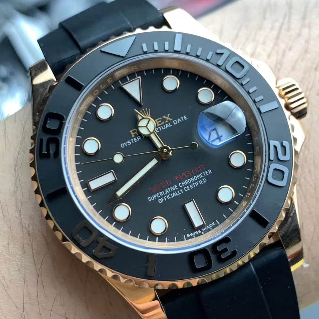 Black & Gold Luxury Sports Watch