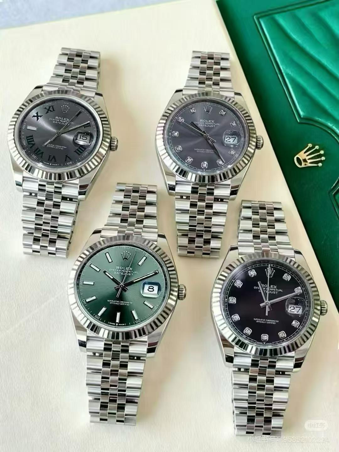 Classic Fluted Bezel Automatic Watch